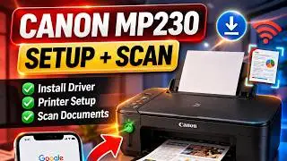 Пошаговое руководство по установке и сканированию документов на принтере Canon PIXMA MP230