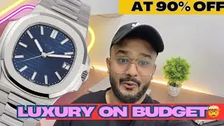 Nautilus Style Luxury Watch Unboxing | Premium Timepiece Review Under Budget