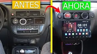 De RADIO VIEJA a PANTALLA MODERNA en mi Honda Civic Turbo 🔥