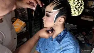 Tutorial Memasang Prodo Pengantin Paes Ageng bersama Mamuk Rahmadona