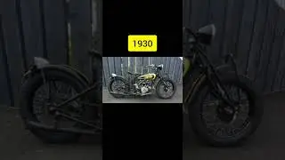 Evolution of Scout Bobber Bike (1920-2023)