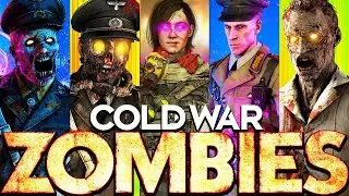 All CW ZOMBIES EASTER EGGS!! [REVERSE SPEEDRUN SUPER EE!!] (Call of Duty: Cold War Zombies)