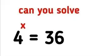 A nice exponential equation to solve for x | math olympoid