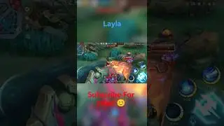 Layla Double KiII Madness in MLBB Mobile Legends #mobilelegends #mlbb #layla #laylamlbb