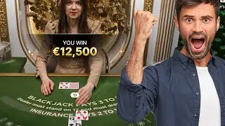 LIVE BLACKJACK VS &euro;20,000 &ndash; &euro;6,000 BETS &ndash; MEGA WINS!