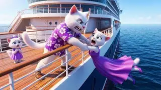 😱🐱 Papa Cat Ne Kiya Dhoka &mdash; Chhote Kitten Ka Badla! | Emotional AI Cat Story | Kitty Toon Tales 