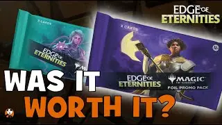 EDGE OF ETERNITIES 4 PACK PROMO OPENING! MTG MADNESS!