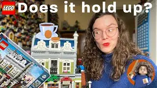 The first MODERN Modular? LEGO Parisian Restaurant Chatty Review - 10243