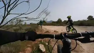 Rally BTT de Coín 2023. Primera carrera de Eric estrenándose en la categoría promesa