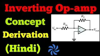 inverting op amp (hindi)