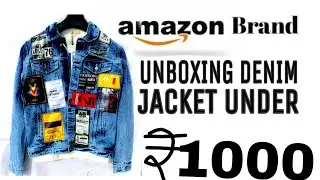Unboxing denim jacket under 1000 online