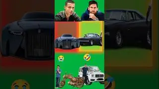 Ronaldo vs Messi Car Collection 🔥 | Who is Winner? 🏎️ #shorts