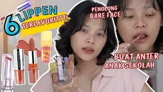 6 LIPPEN ANDALAN SAWO MATANG APPROVED KALO LAGI BARE FACE | RIRIEPRAMS