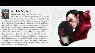 Altanzar Craftworld Overview &ldquo;How do they stack up?