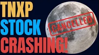 $TNXP STOCK IS CRASHING! (LIVE UPDATE 8/18 @ 12:06 EST)