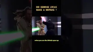 Did George Lucas make a mistake ?