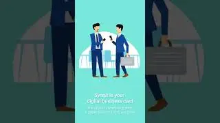 The SYNQIT app is the new way to create, manage & share your digital business card
