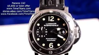 Panerai 24C Tritium Submersible 300M Diver