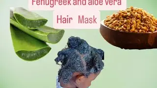 USE FENUGREEK & ALOE VERA TREATMENT/FAST HAIR GROWTH 