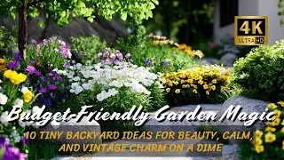 Beautiful Small Garden Designs for Small Houses  Low-Cost, High Impact