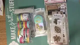 (March 8, 2018) Tuesday Morning Haul **Bo Bunny and WRMK Boards/Punches