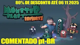 Monster Blast Infinity - PS5 Gameplay COMENTADO pt-BR