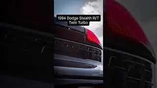 A JDM and American Collab! The 1994 Dodge Stealth RT Twin Turbo! #jdmlegend #rarejdm