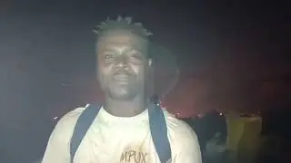 Fire has swept through Circle ECOMOG reducing most wooden structures to ashes; Eyewitness reports