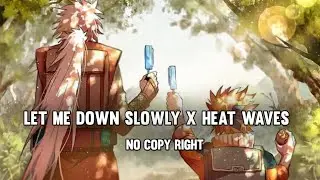 let me down x heat waves - no copyright &copy;️ music edit audio #copyrightfreemusic