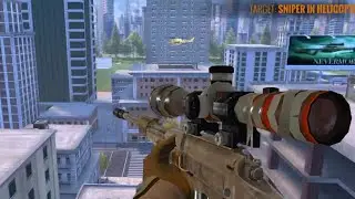Sniper 3D 🔫 | Gun Mission Almost Top Gun | Kill The Other Sniper In Helicopter 🚁 | Epic Air Headshot