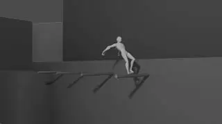 Parkour Animation in Maya! 💥 #3Danimation #Parkour #Mayaparkour