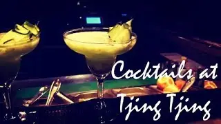 Cucumber coolers at Tjing Tjing
