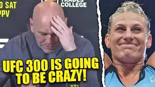 Dana White TEASES UFC 300 main event, Kayla Harrison issues a statement after sign with the UFC