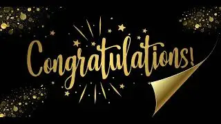Congratulations Screensaver