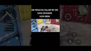 I killed DR PIKACHU