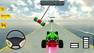 Impossible Formula Car Stunt Racing Tracks Game Level 39 | Impossible Car Stunts Android Gameplay
