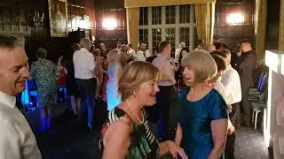 Traditional barn dance finishing dance the Hokey Cokey