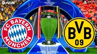 🔥 FC Bayern München vs Borussia Dortmund | UEFA Champions League FINALE | FC25 PS5™