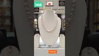 NATURAL MOTHER OF PEARLS EXCLUSIVE NECKLACE SET