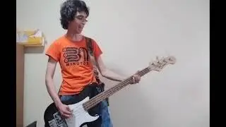 Let's Dance - The Ramones.  Bass Cover
