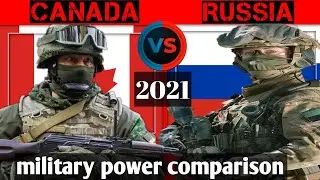 Canada Vs Russia Military Power Comparison 2021 | Russia Vs Canada Military Power | Army | Navy |🔥🔥🔥