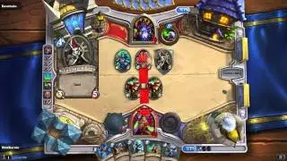 Hearthstone Beta - WildKarrde the Rogue vs. Kawthulu the Warlock - My New Fastest Win!