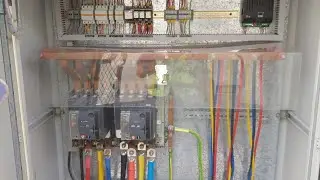 شرح ال  ATS  المدمجه مع اختبار حقيقي على الحمل explaining compact ATS on real load