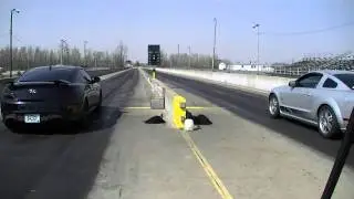 2010 Hyundai Genesis Coupe 2.0t VS. 05 Ford Mustang GT Steeda