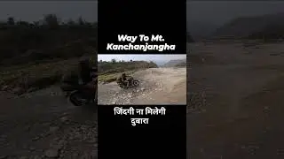 Way to Mt. Kanchanjangha | Jindgi Na Milegi Dubara | Bike Ride Nepal #travel #nonfollowers #youtuber