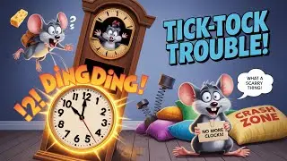 🎵 Hickory Dickory Dock &ndash; A Silly Mouse Adventure! 🐭🕰️