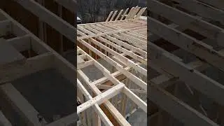 Ceiling Framing in Tebetts, MO #construction #framing