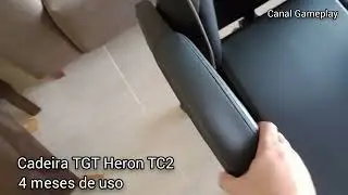 Cadeira Gamer TGT Heron TC2 l 4 meses de uso