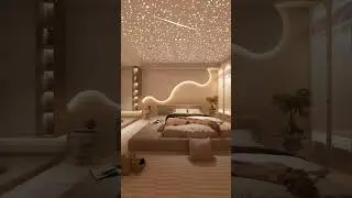 Bedroom smart lighting interior design  #interiorinspiration #interioranimation #architect