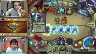 NaviOOT's freeze mage versus Tansoku's discard warlock